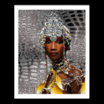 Reine tribale africaine posters