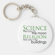 Religion et la Science Porte-clé