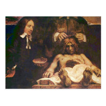 Rembrandt Harmenszoon van Rijn - lectur anatomique Cartes Postales