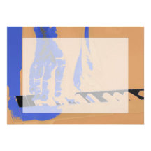 remettez jouer le clavier rouge musique masculine  faire-parts