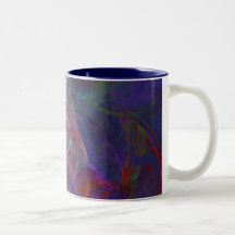Remous bleu tasse