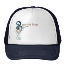 Remous bouclé bleu Amérique Casquette