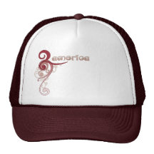 Remous bouclé rose Amérique Casquette De Camionneur