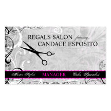 Remous classieux et carte de visite de salon de Fl