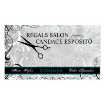 Remous classieux et carte de visite de salon de Fl