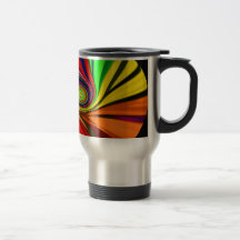 Remous d'arc-en-ciel mugs à café