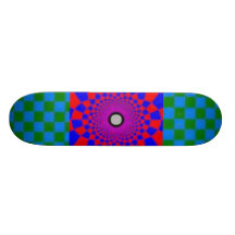 remous de damier planches à roulettes