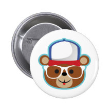 Remous de nounours du DJ Badges Avec Agrafe