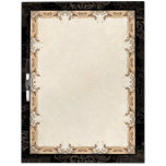 Remous décoratif d'antiquité française vintage de  tableaux blancs  effaçables à sec