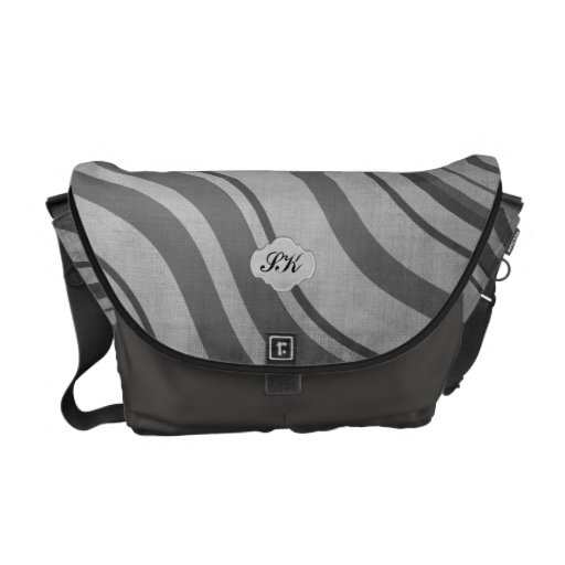 Remous décorés d'un monogramme - personnaliser sacoche