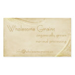 Remous organiques carte de visite