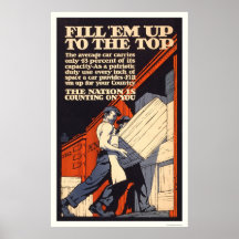 Remplissez-les jusqu'au dessus affiches