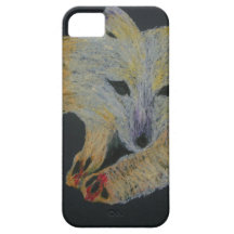 renard arctique coque iPhone 5 Case-Mate