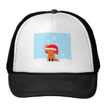 Renard de Noël Casquette