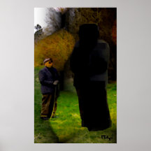 rencontre étrange en bois affiche