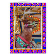 Renne de carrousel cartes