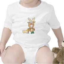 Renne de grimacerie drôle au Pôle Nord T-shirt