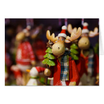 Renne de Noël Cartes De Vœux