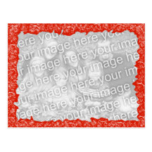 Renommée rouge d'image d'amusement carte postale