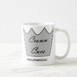Répliques de couronne - tasse de tasse de chocolat