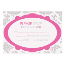 Réponse de RSVP Modèles De Cartes De Visite