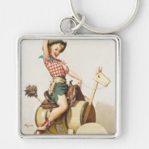 Reposer le Pin assez occidental vers le haut art d Porte-clef