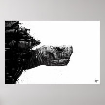 REPOSEZ la "tortue " Posters