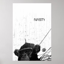 REPOSEZ le "singe " Posters