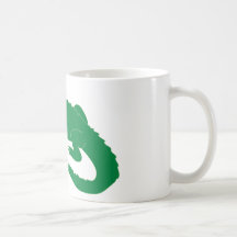 Reptile d'alligator d'alligator de crocodile mugs à café