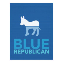 Républicain bleu juste pendant une année Ron Paul  Tirage Photo