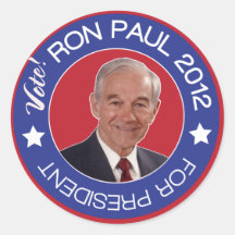 Républicain de Ron Paul 2012 de vote Autocollants