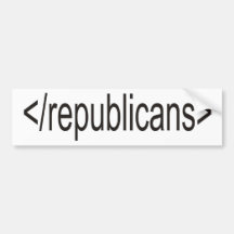 </republicans> autocollants pour voiture