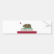 République de la Californie Autocollant Pour Voiture