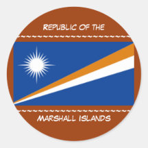 République des Marshall Islands… Adhésif
