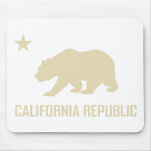 République Mousepad de la Californie Tapis De Souris