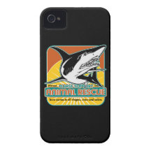 Requin animal de délivrance étui iPhone 4