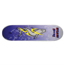 Requin de rue plateaux de skateboards