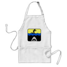 Requin de surfer tablier