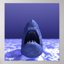 Requin jurassique poster