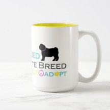 Rescued est tasse préférée de race