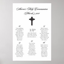 *** RÉSERVÉ de *** pour la sainte communion d'Aaro Affiches