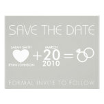 Réservez la date cartons d'invitation