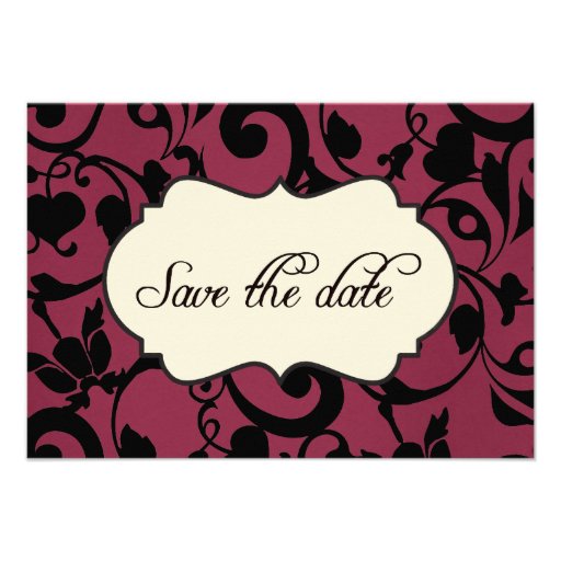 Réservez la date cartons d'invitation