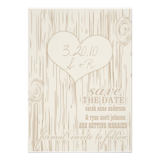 Réservez la date invitation
