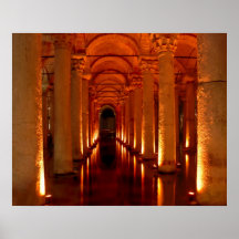 Réservoir de basilique affiche