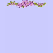 Réservoir floral pourpre t-shirts