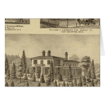 Résidence de roseau de William, Sewickley Carte De Vœux