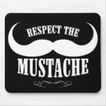 Respectez la moustache $14,95 Mousepad Tapis De Souris