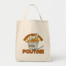 Respectez le Poutine Sac En Toile