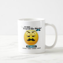 Respectez le Stache - le connaisseur Tasse